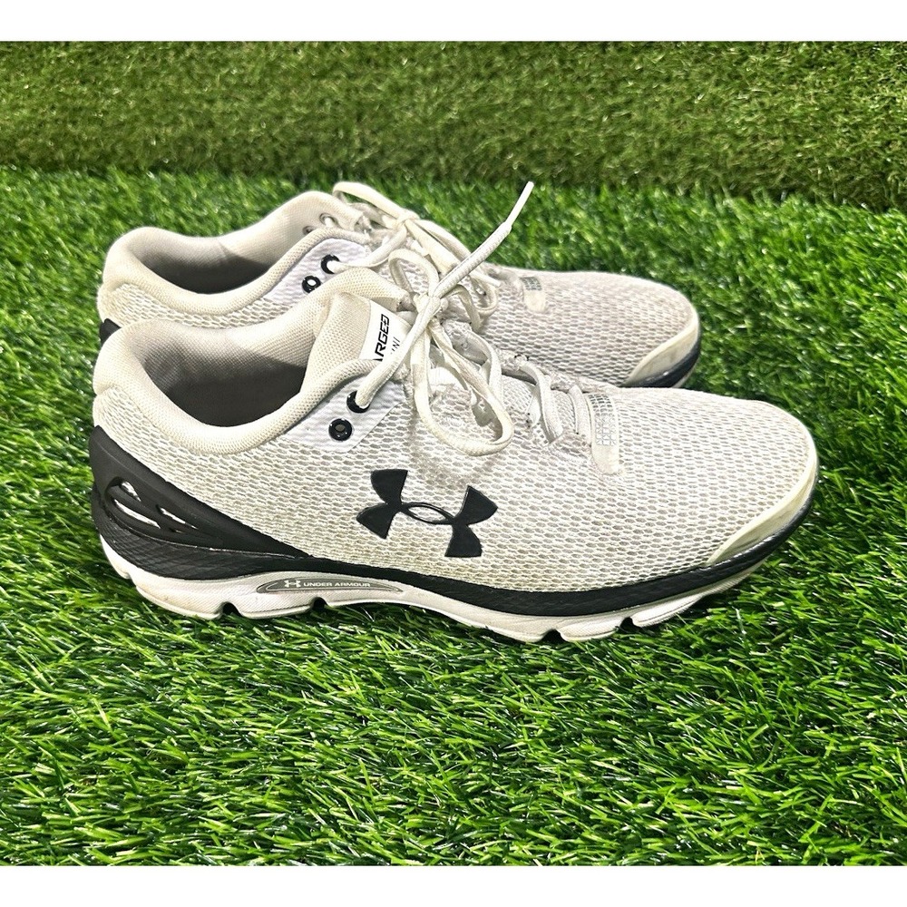 Under Armour Charged Gemini Men Sneaker White Black 3026501-101 2023 Size 9